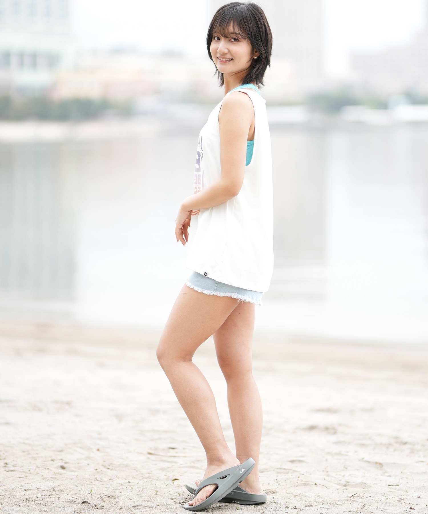 ROXY ロキシー 水着 ラッシュガード タンクトップ レディース UVカット 吸水速乾 SEA SPRIT TANK RLY252622T(BBK-M)