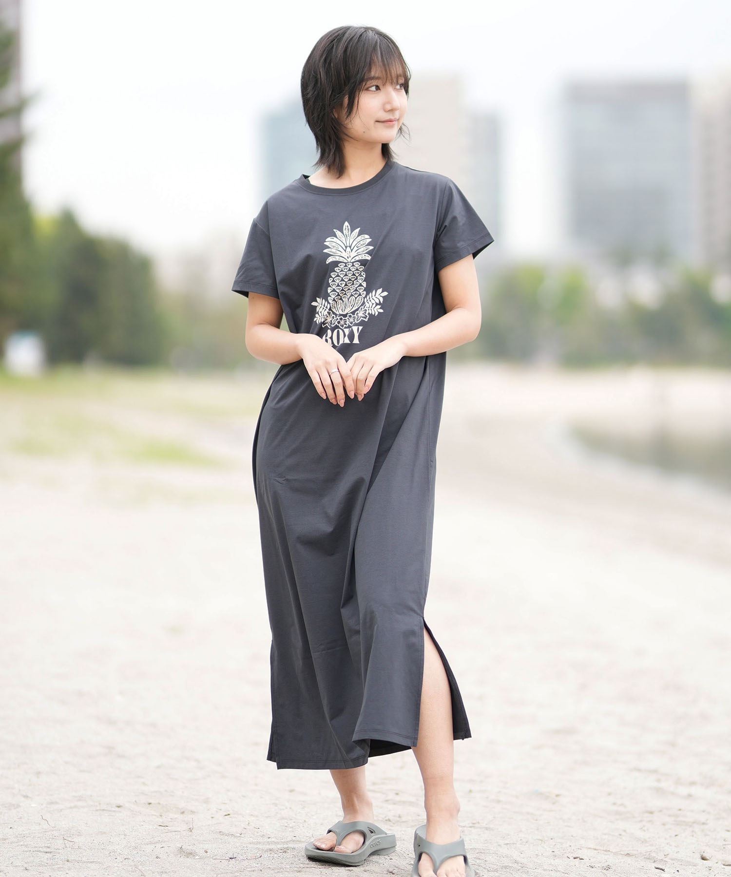 ROXY ロキシー 水着 ラッシュガード ワンピース レディース 水陸両用