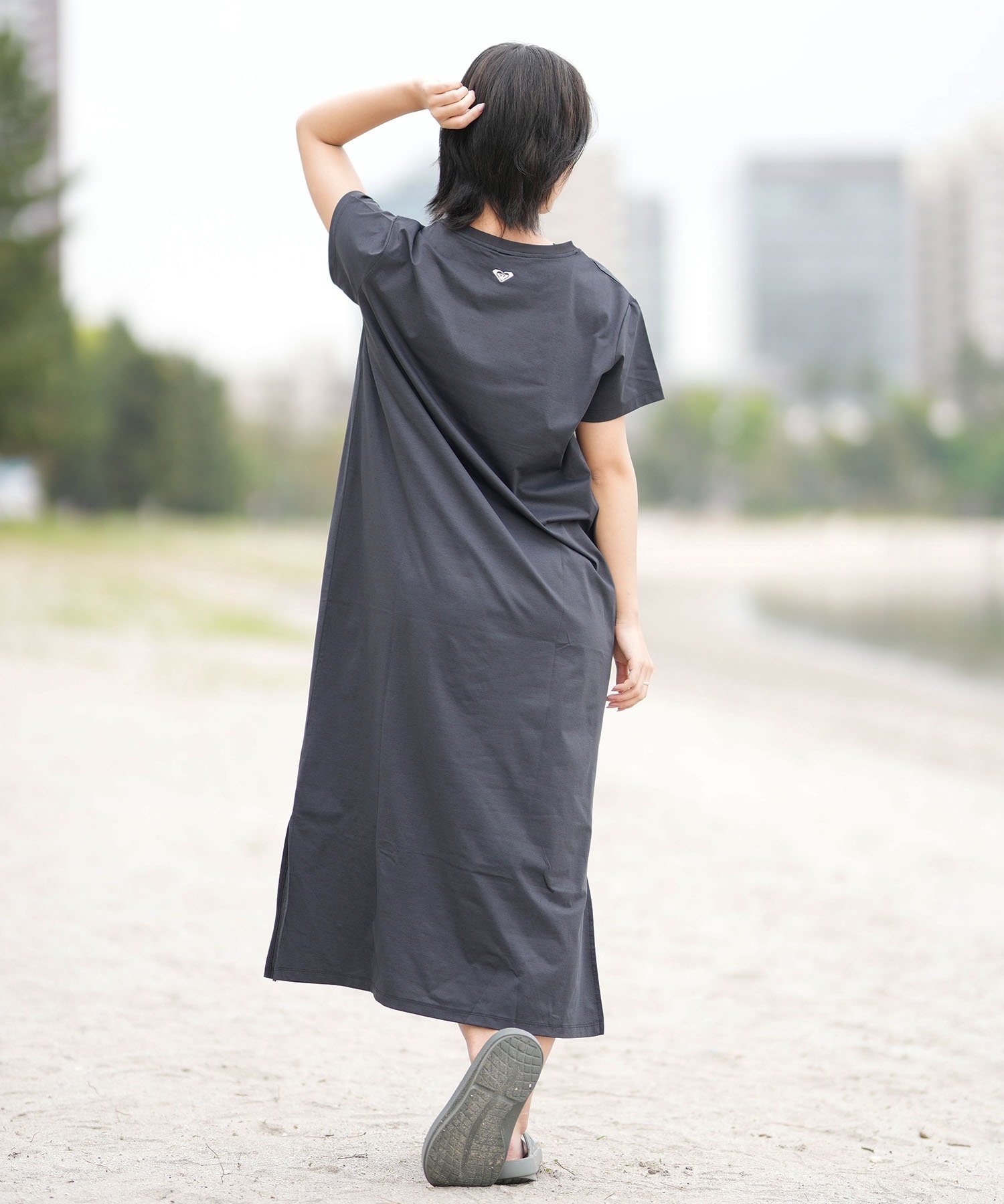 ROXY ロキシー レディース ラッシュガード ロングワンピース キャミソール 水陸両用 ユーティリティ UVカット RLY242016 ロキシー（ROXY）（レディース）YES SEA ドレス ラッシュガード