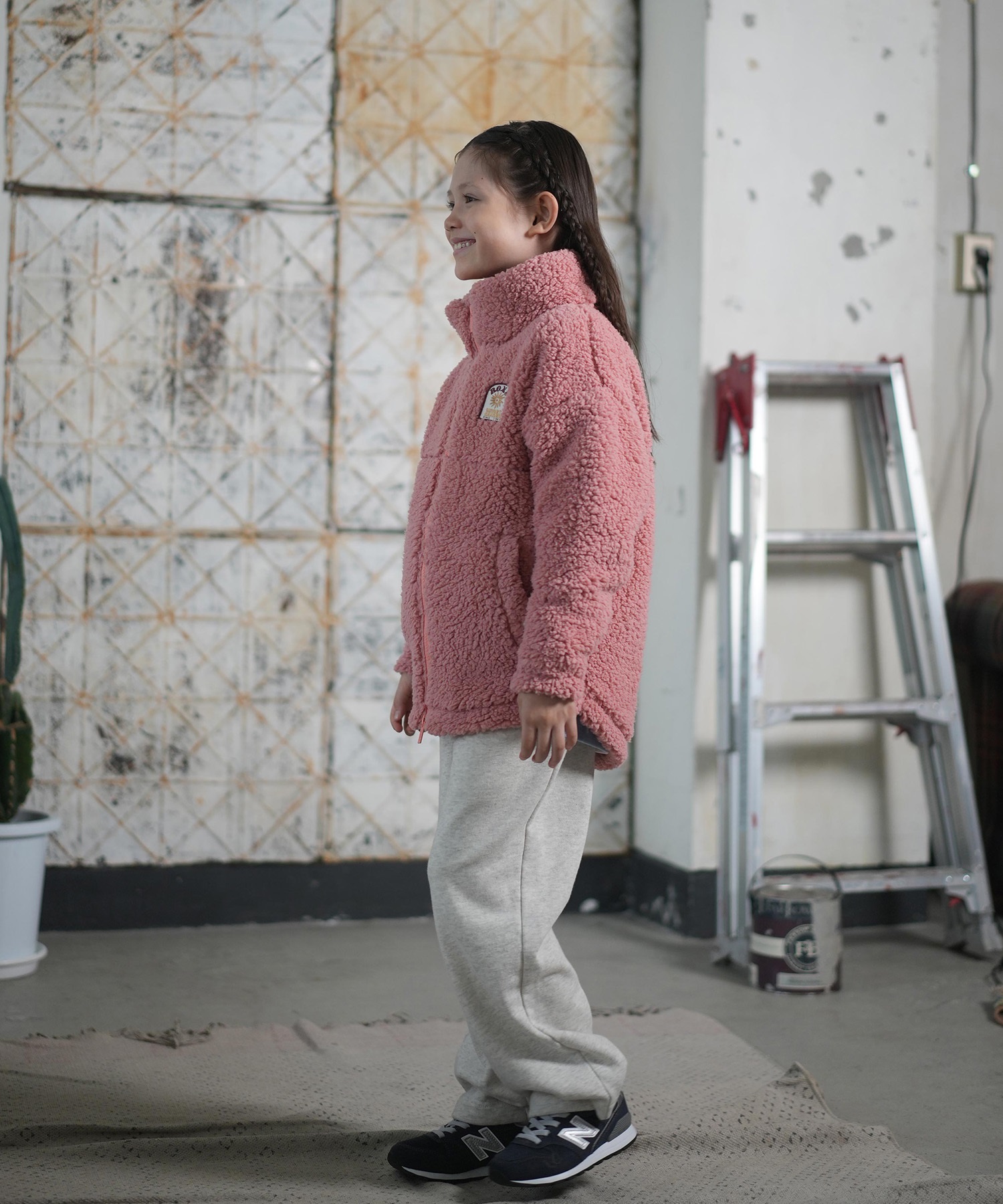 ROXY ロキシー アウター キッズ ジュニア 子供 ボア ジャケット 撥水