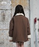 ROXY ロキシー アウター キッズ ジュニア 子供 リバーシブル ナイロン ボア ジャケット 撥水加工 MINI CHEER UP TJK254090(BRN-130cm)