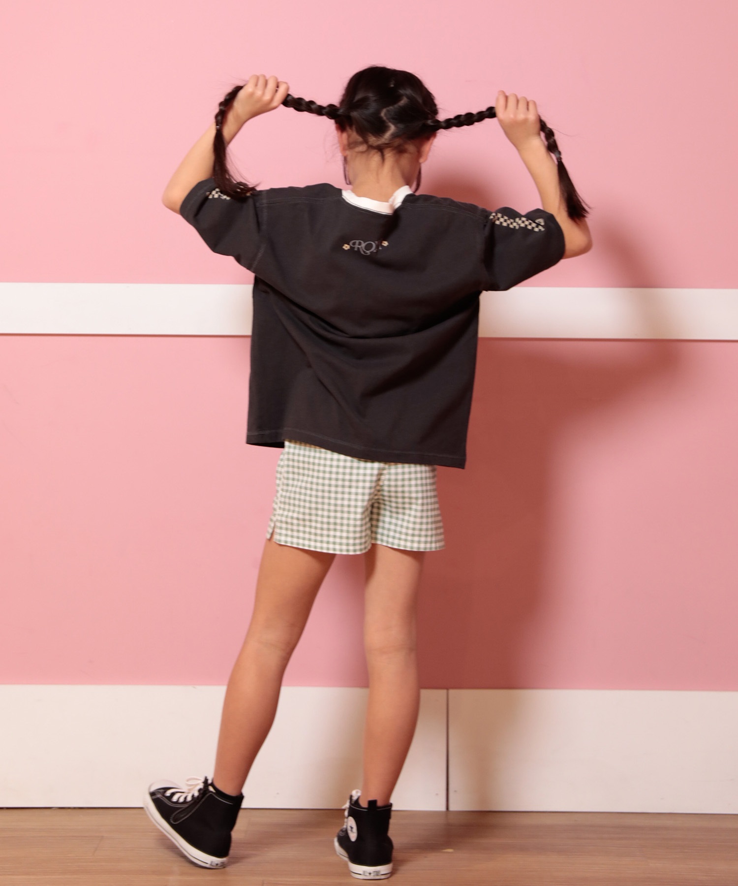 ROXY ロキシー 半袖 Tシャツ キッズ ジュニア MINI SEEKING MORE FUN