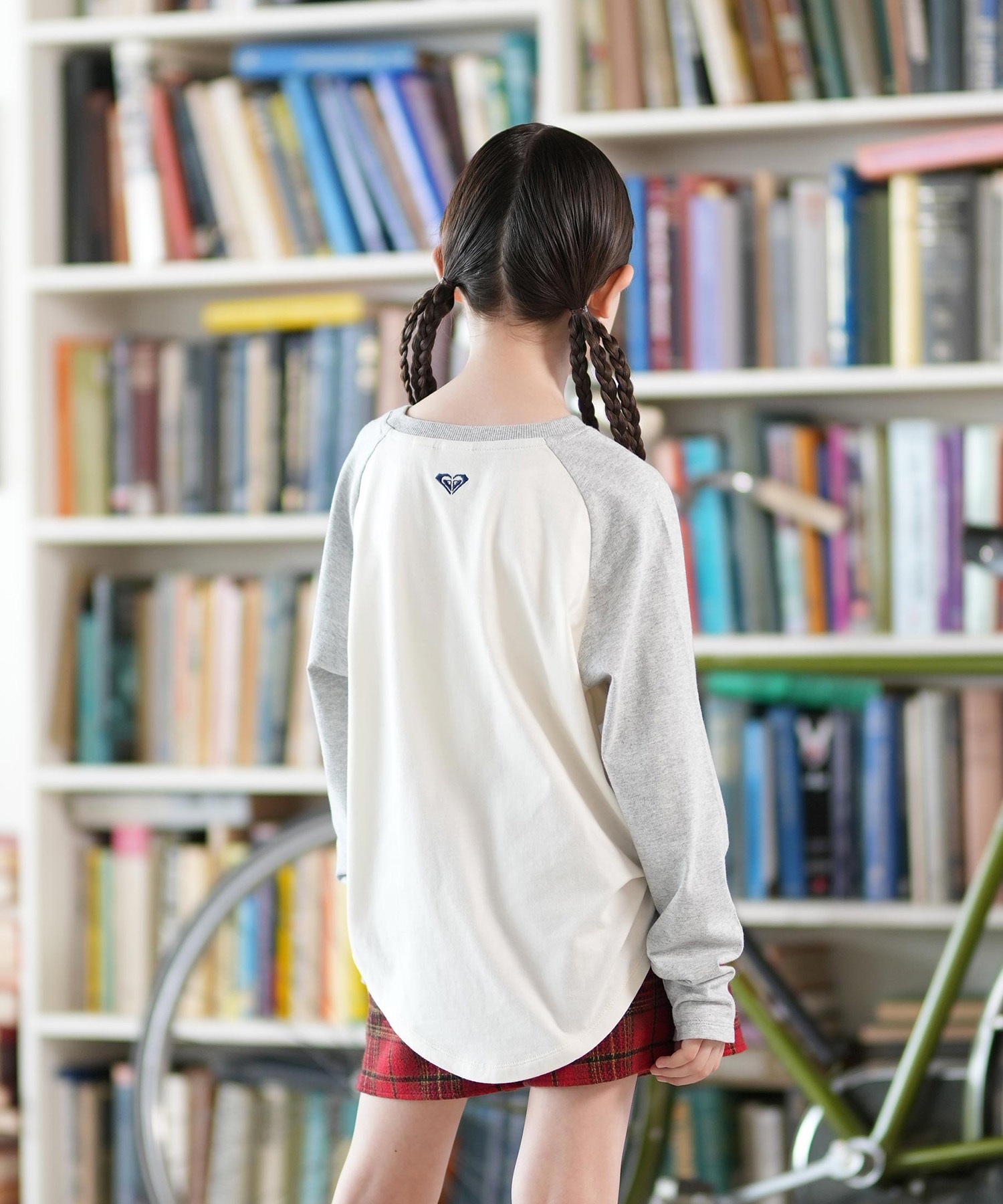 ROXY ロキシー 長袖 Tシャツ ロンT キッズ ジュニア 子供 ラグラン 