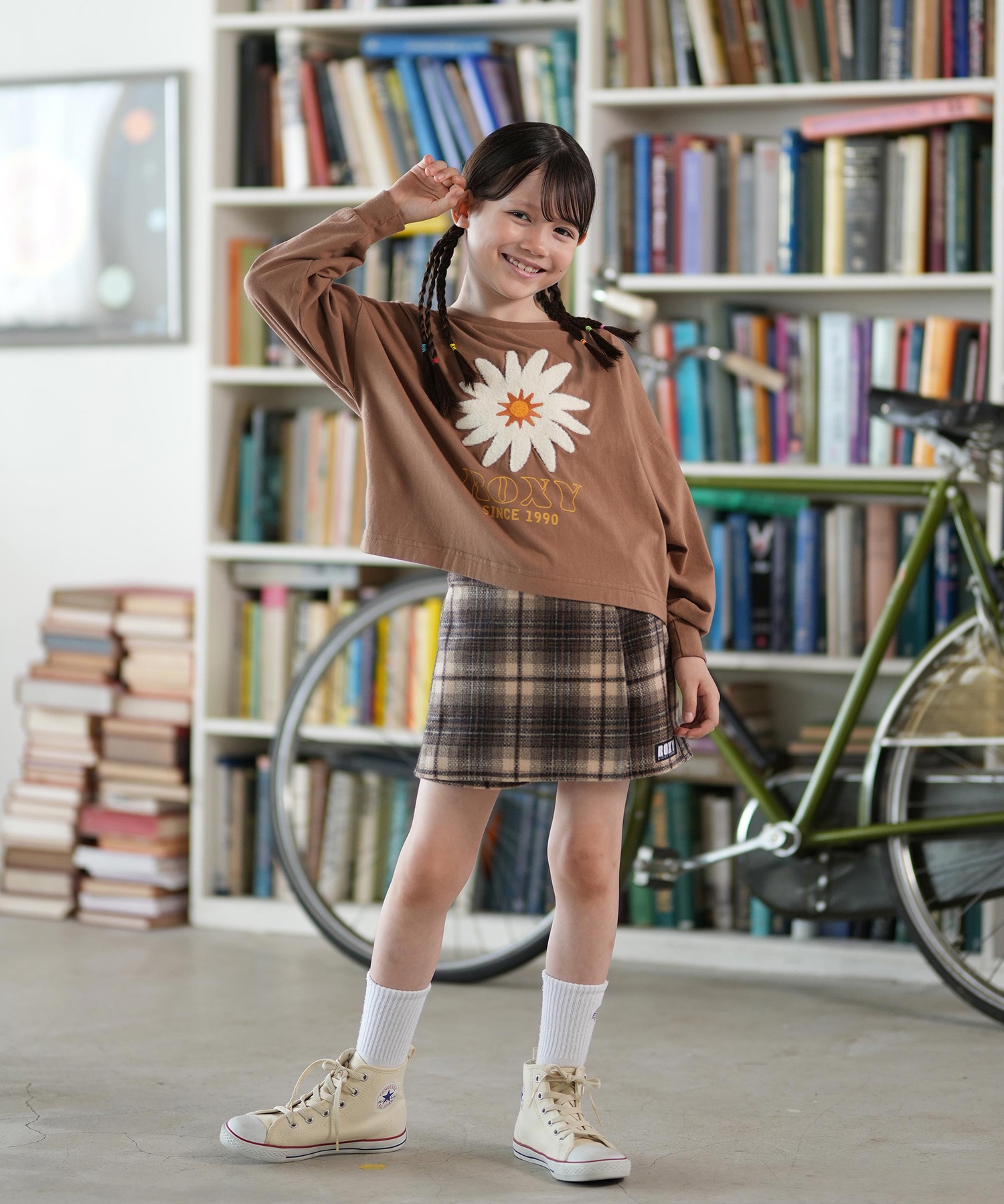 ROXY ロンTコーデ