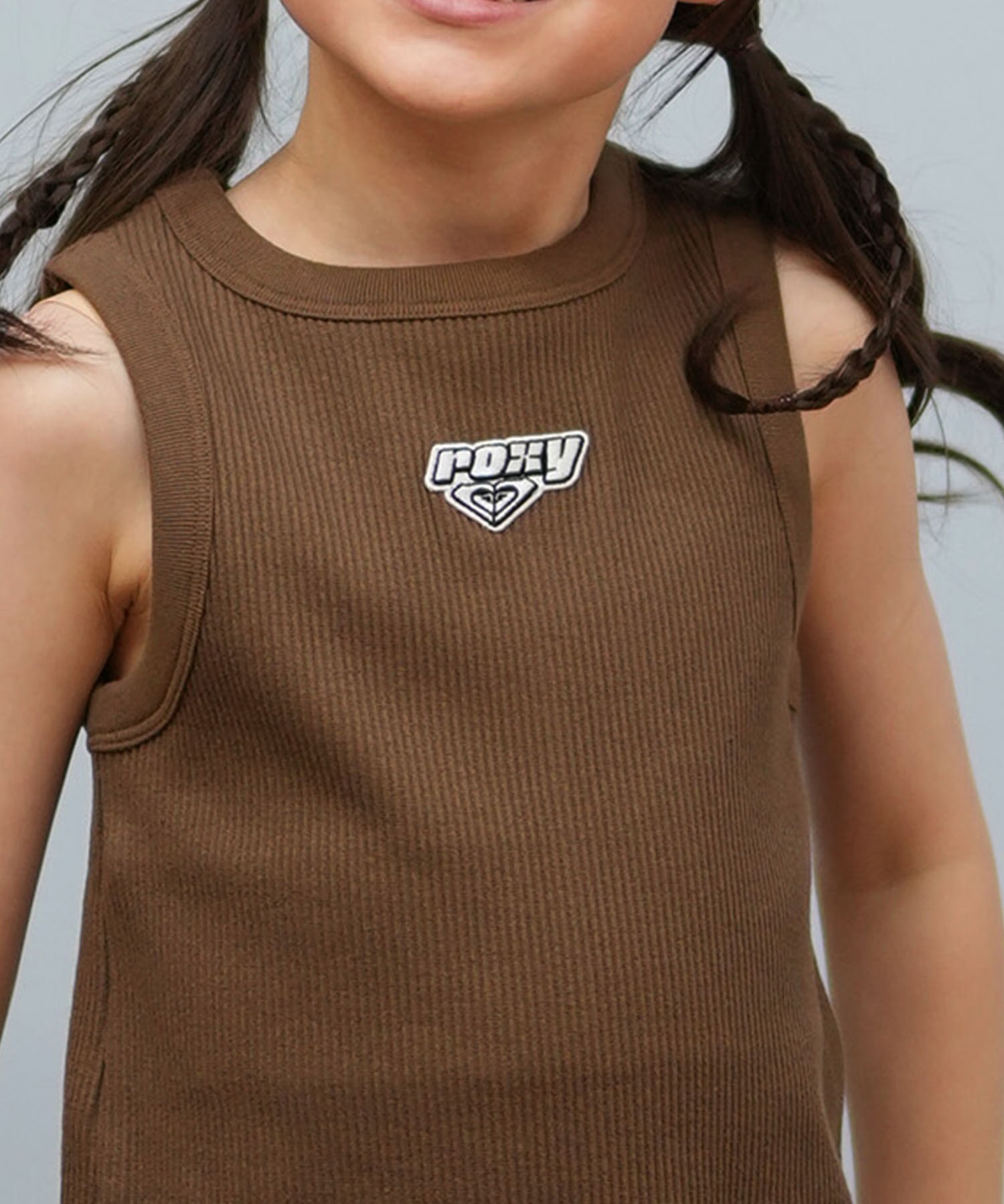 ROXY ロキシー タンクトップ キッズ ジュニア 子供 リブ アメスリ MINI