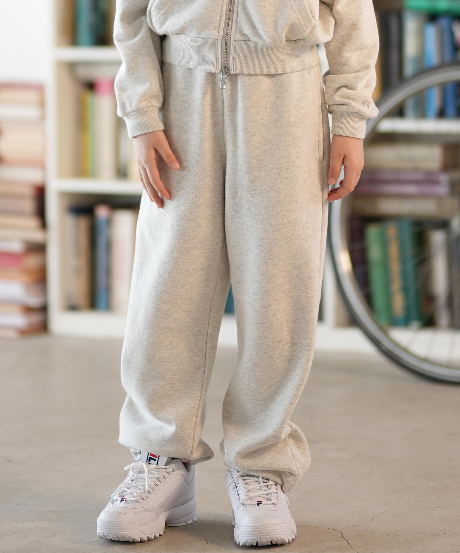 ROXY ロキシー ロングパンツ キッズ ジュニア 子供 スウェット パンツ ロゴ SMU-PANT TPT254617M(BLK-130cm)