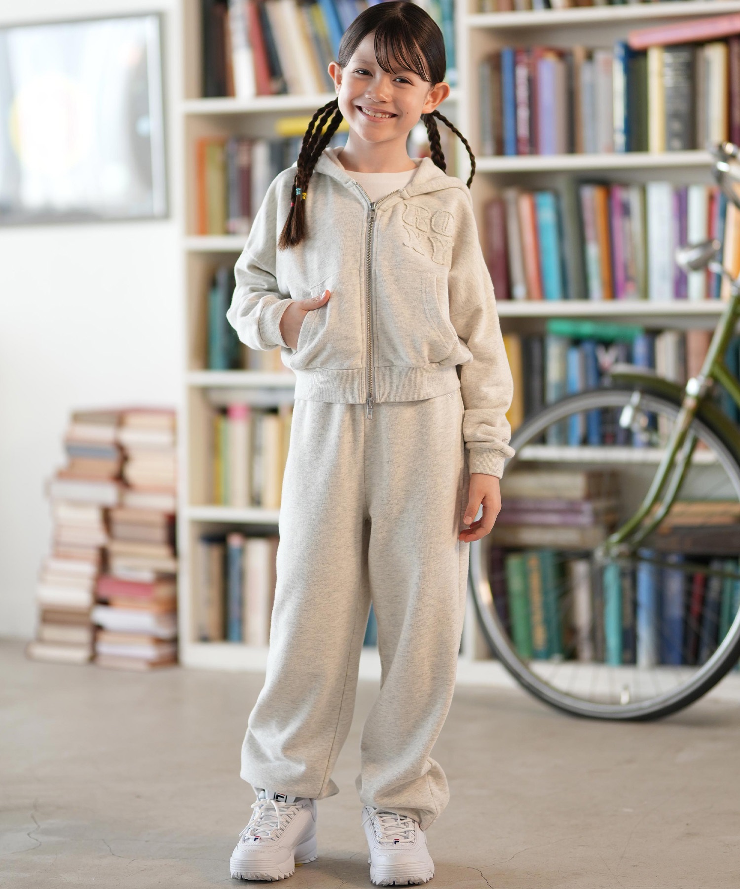 ROXY ロキシー ロングパンツ キッズ ジュニア 子供 スウェット パンツ ロゴ SMU-PANT TPT254617M(BLK-130cm)