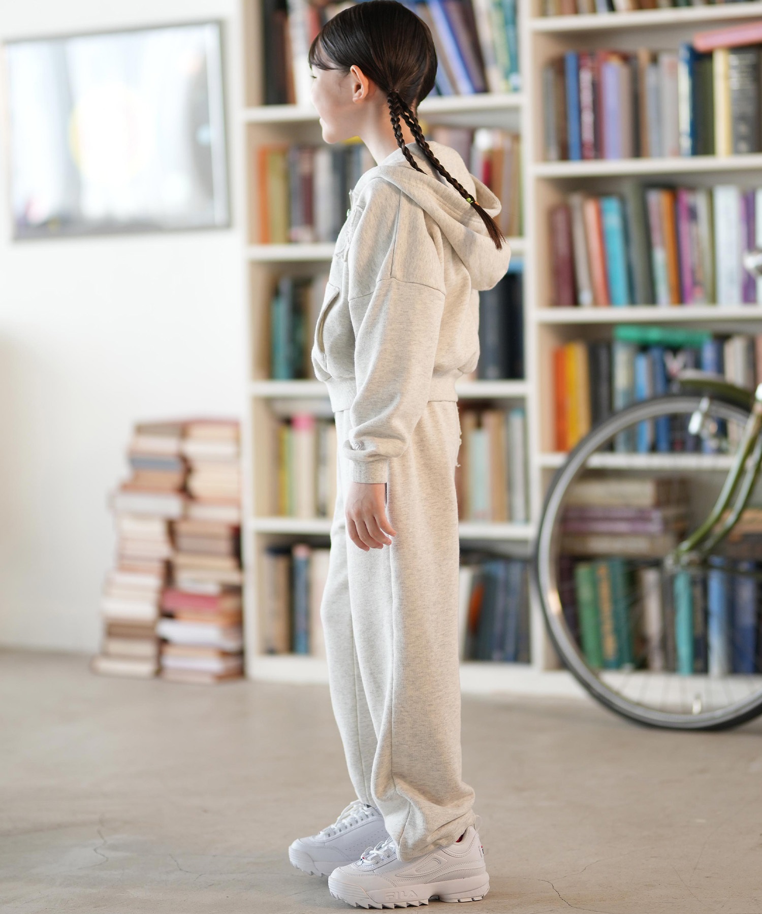 ROXY ロキシー ロングパンツ キッズ ジュニア 子供 スウェット パンツ ロゴ SMU-PANT TPT254617M(BLK-130cm)