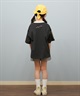 ROXY ロキシー 水着 トランクス キッズ ショートパンツ ボードショーツ 水陸両用 MINI PICNIC GINGHAM SHORT TBS251104(BLK-120cm)
