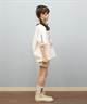ROXY ロキシー 水着 トランクス キッズ ショートパンツ ボードショーツ 水陸両用 MINI PICNIC GINGHAM SHORT TBS251104(BLK-120cm)