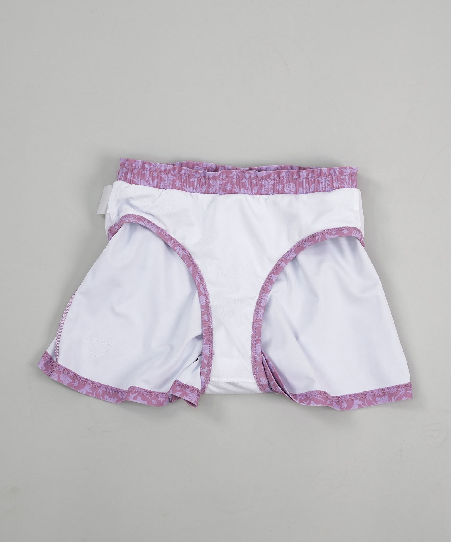 roxy キッズ　ラッシュガード　半袖　水着　3点セット　紫　140 ROXY ロキシー 水着 セット キッズ ジュニア 子供 3点セット