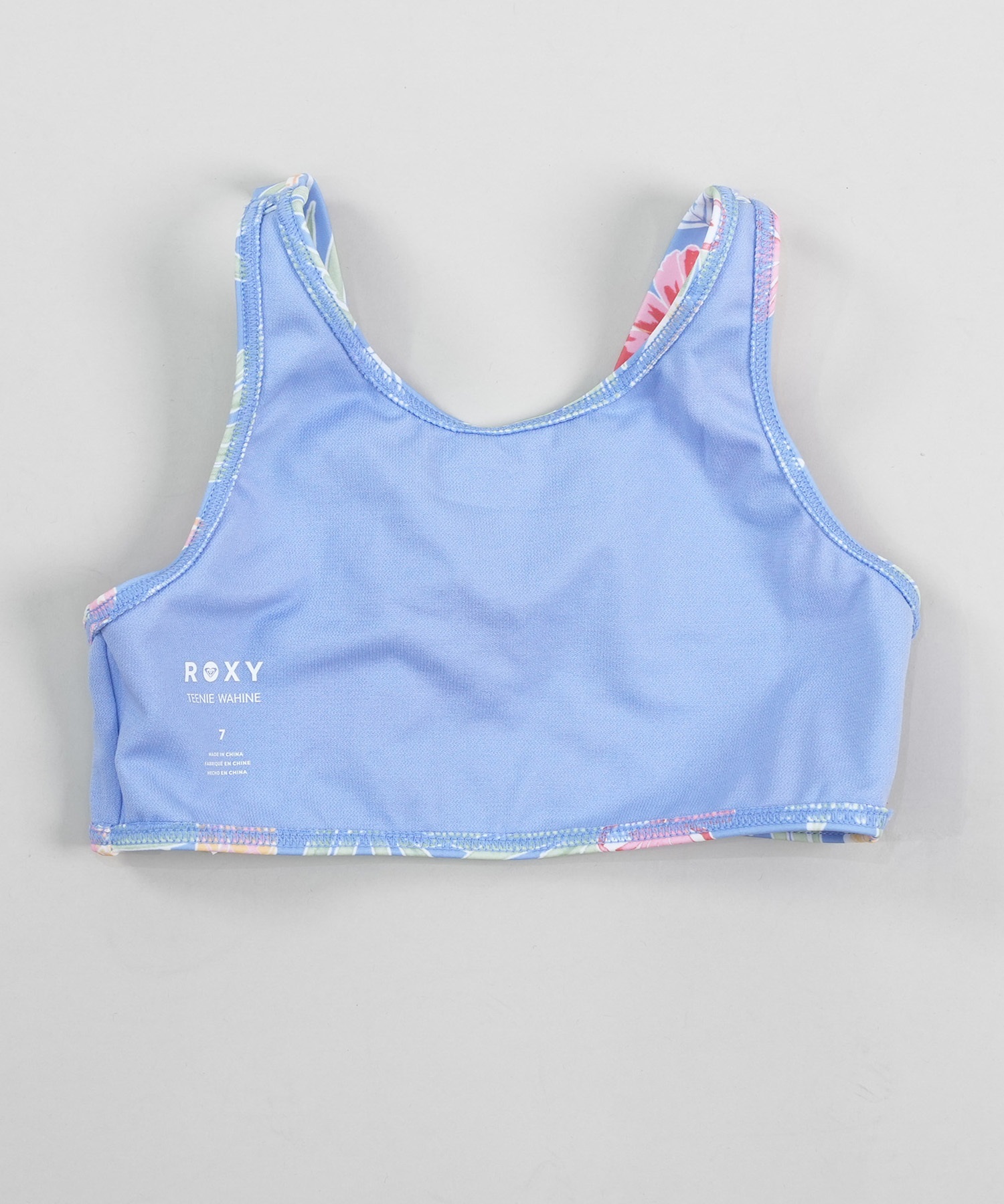ROXY ロキシー 水着 ビキニ キッズ 子供 TROPICAL STORY CROP