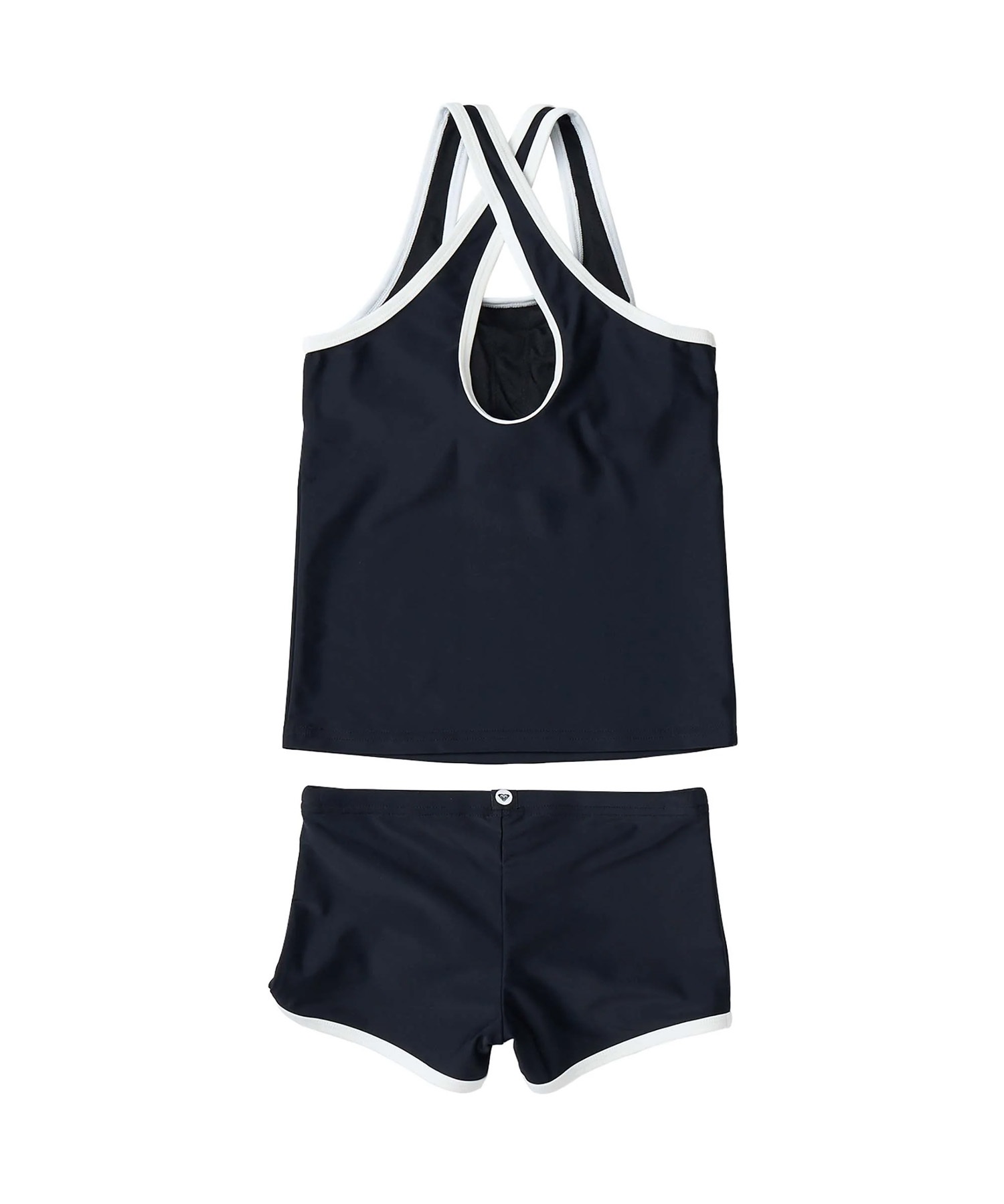 ROXY ロキシー 水着 タンキニ キッズ ジュニア 子供 女の子 ガールズ MINI DEEP WATER TSW251100(BLK-130cm)