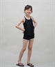 ROXY ロキシー 水着 タンキニ キッズ ジュニア 子供 女の子 ガールズ MINI DEEP WATER TSW251100(BLK-130cm)