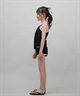 ROXY ロキシー 水着 タンキニ キッズ ジュニア 子供 女の子 ガールズ MINI DEEP WATER TSW251100(BLK-130cm)
