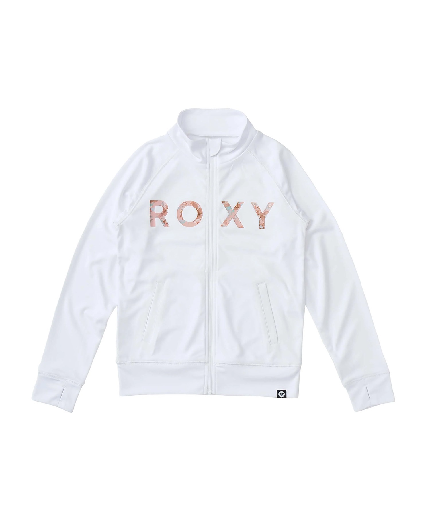 ROXY ロキシー 水着 ラッシュガード ジップアップ キッズ 子供