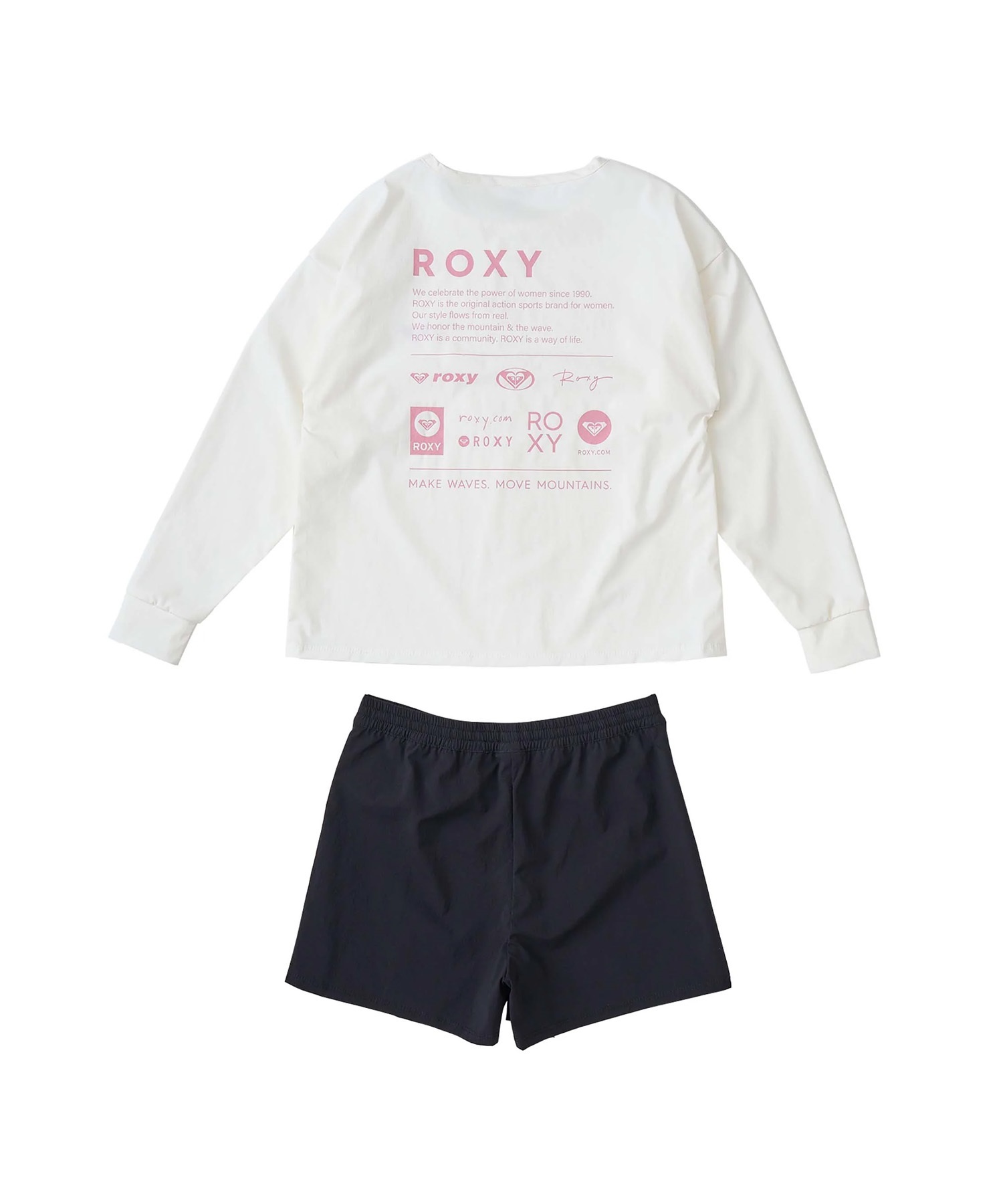 ROXY スイムウェア　ラッシュTシャツセット ROXY 20 ロキシー 水着 SUNSHINE スイムウェア 3点セット