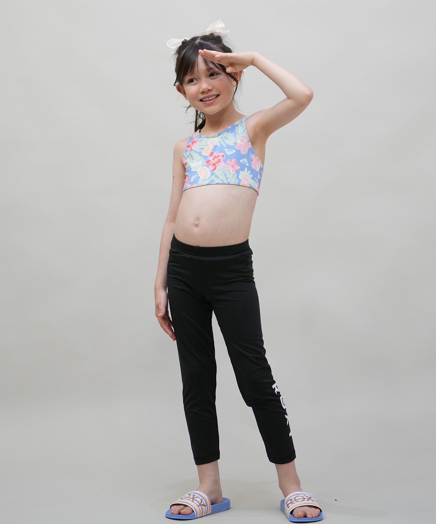 ROXY ロキシー レギンス 水着 ラッシュガード キッズ ジュニア