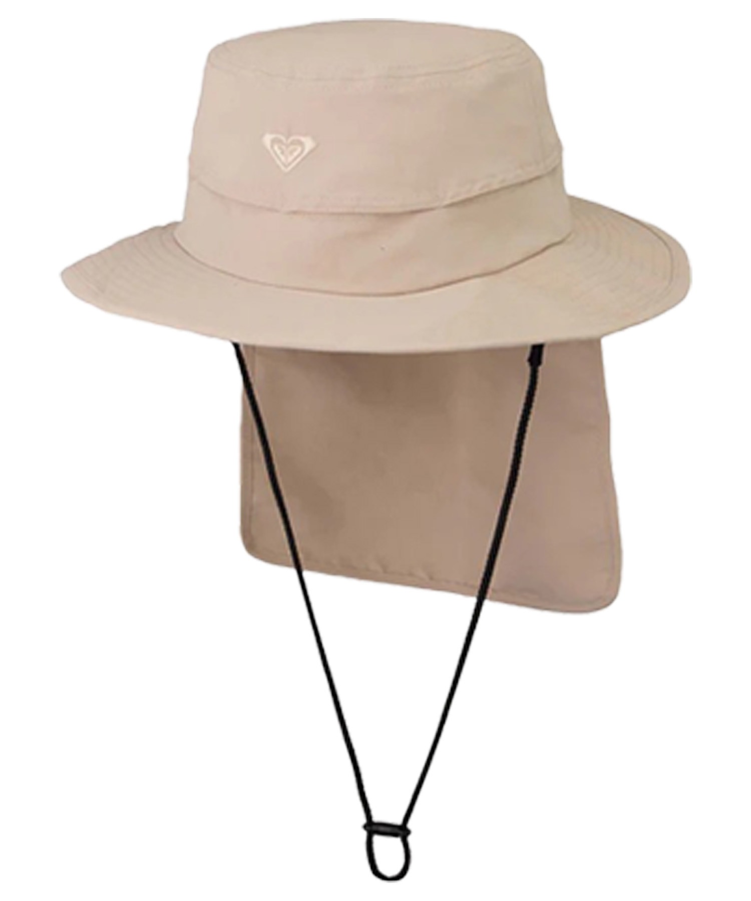 ROXY ロキシーサーフハットサンハット グレー 首元カバー付き定価¥6600