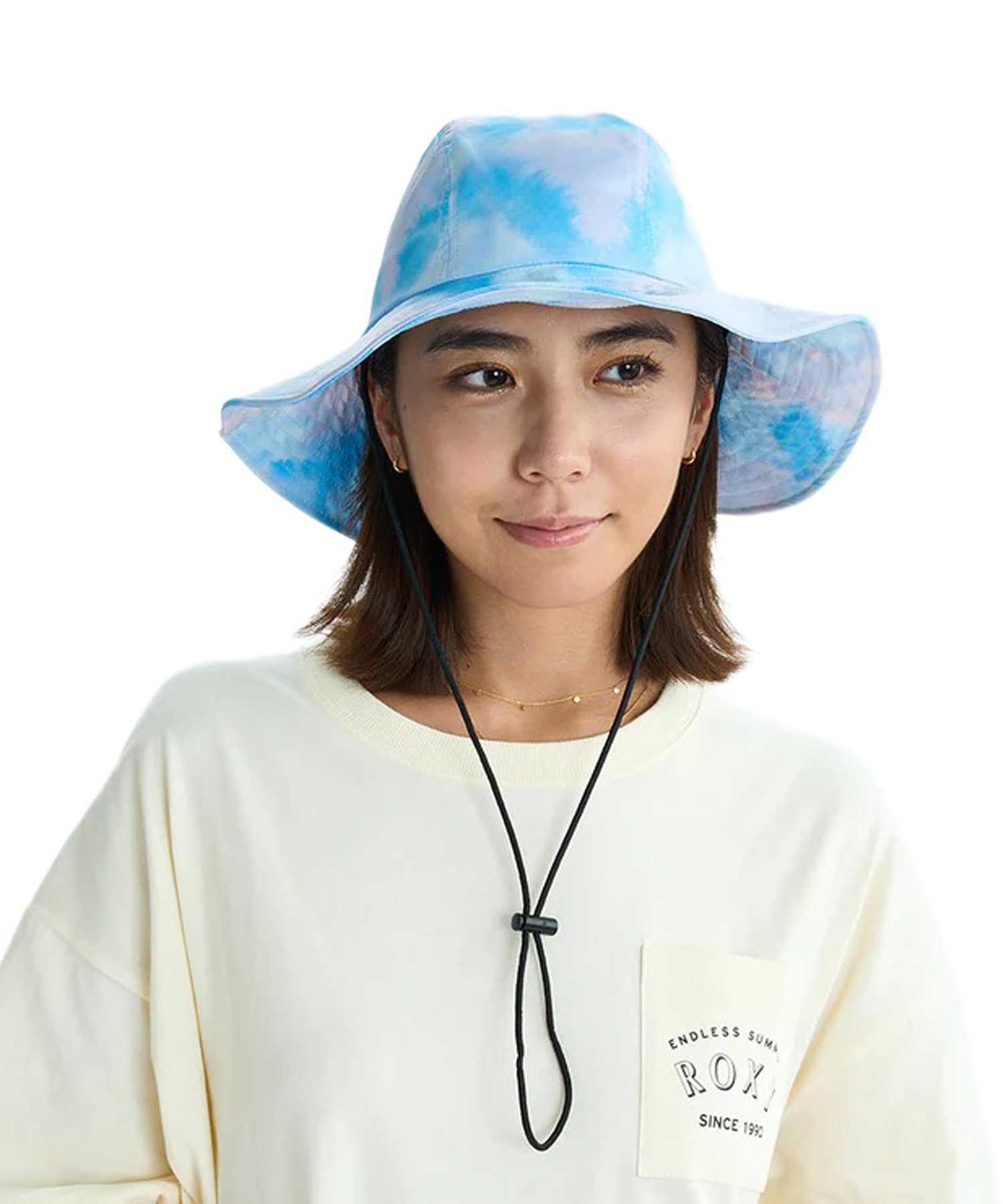 ROXY ロキシー ハット フリーサイズ ロゴ SURFCAMP SAFARI HAT