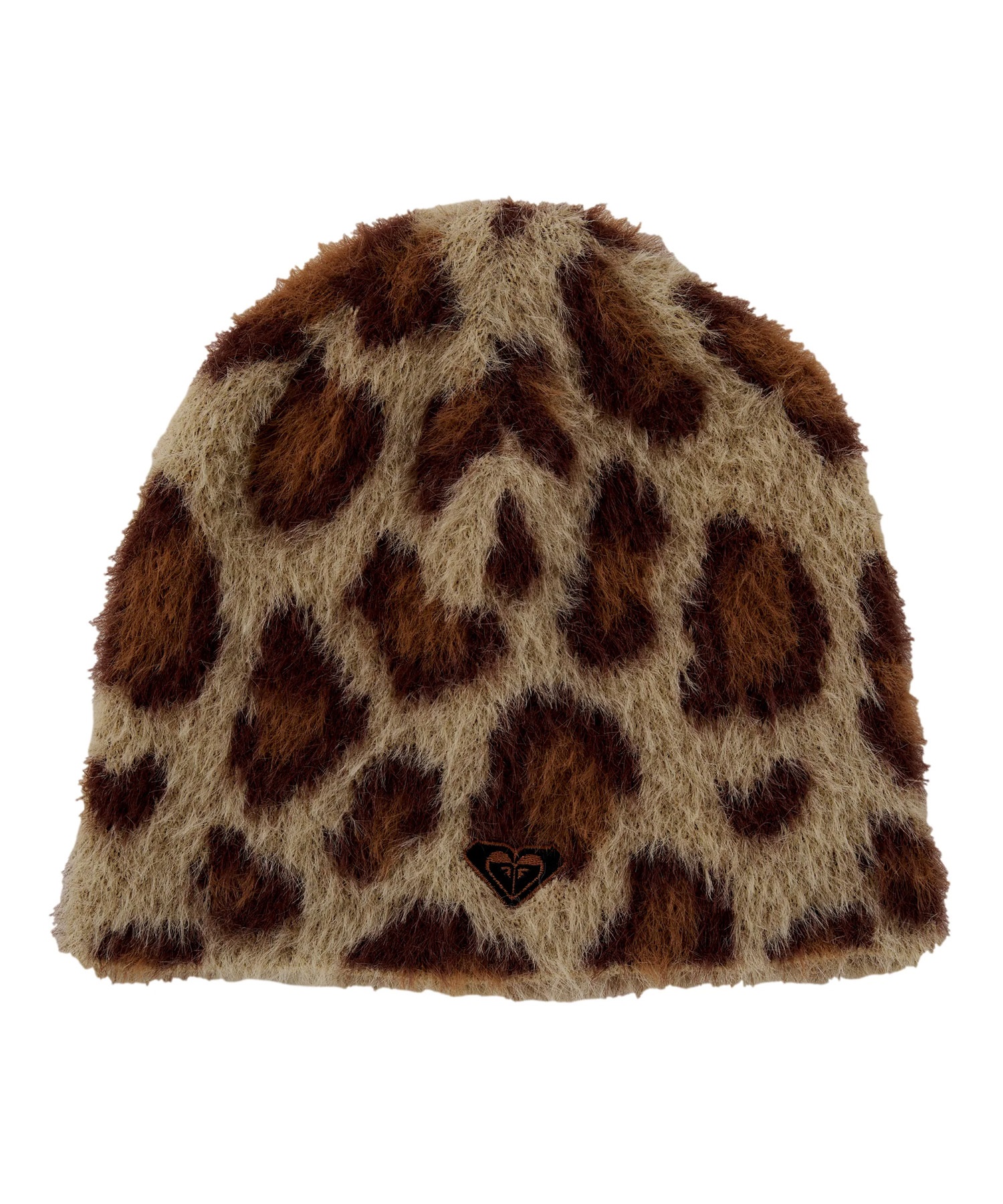 サンローラン ニット帽 ブラウン レオパード ビーニー サンローラン