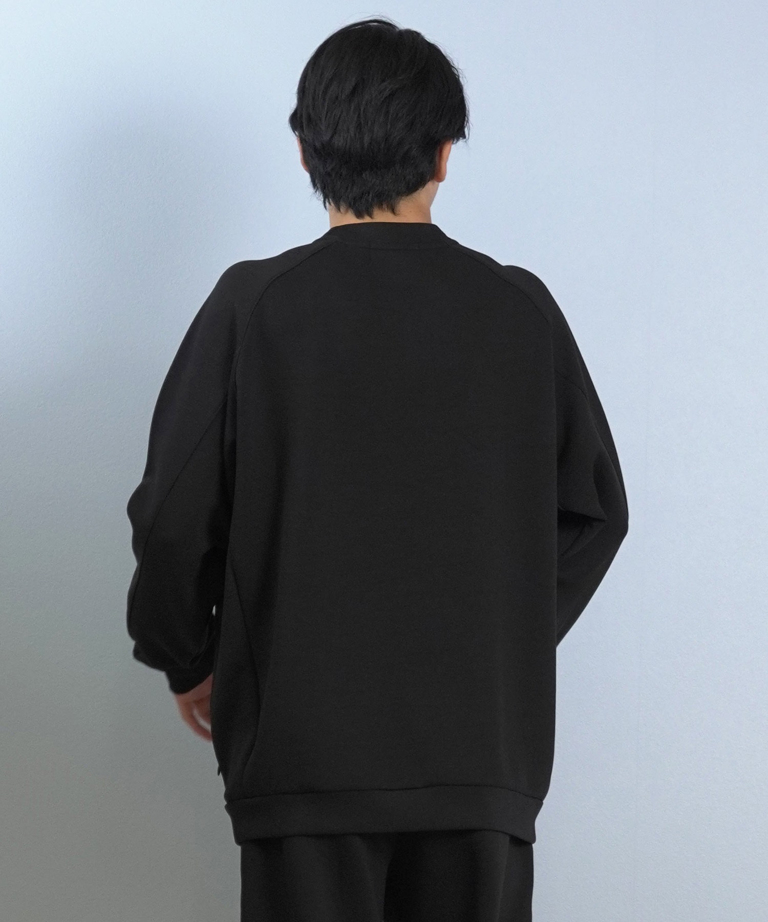 LOST ロスト トレーナー スウェット メンズ クルーネック セットアップ対応 L25F-1101 ムラサキスポーツ限定(BLK-M)