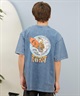 LOST ロスト 半袖 Tシャツ メンズ バックプリント ヘビーウェイト L25S-2101 ムラサキスポーツ限定(WHT-M)
