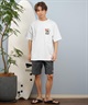 LOST ロスト 半袖 Tシャツ メンズ バックプリント ヘビーウェイト L25S-2101 ムラサキスポーツ限定(WHT-M)