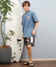 LOST ロスト 半袖 Tシャツ メンズ バックプリント ヘビーウェイト L25S-2101 ムラサキスポーツ限定(WHT-M)
