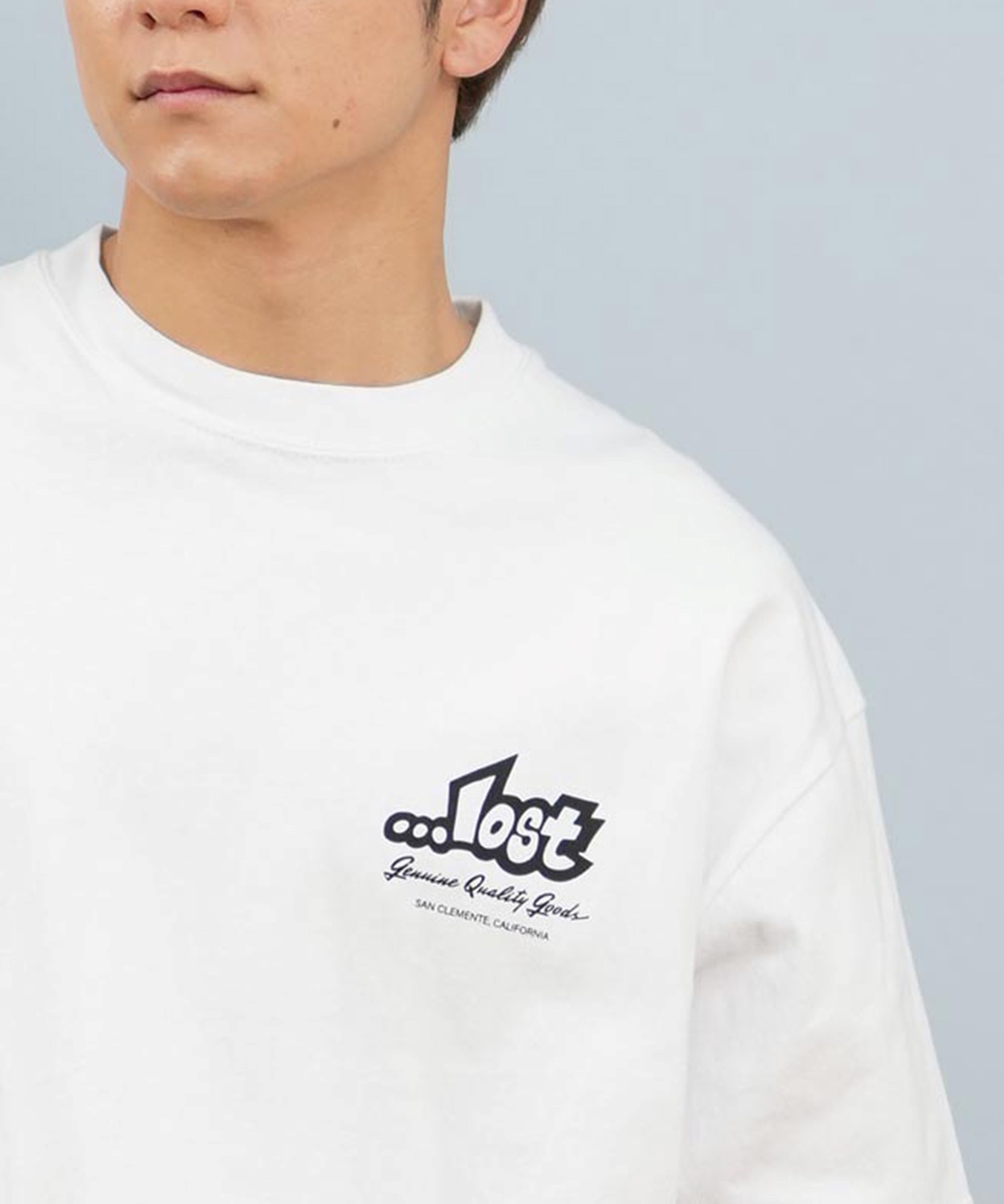 LOST ロスト 半袖 Tシャツ メンズ バックプリント ボックスロゴ