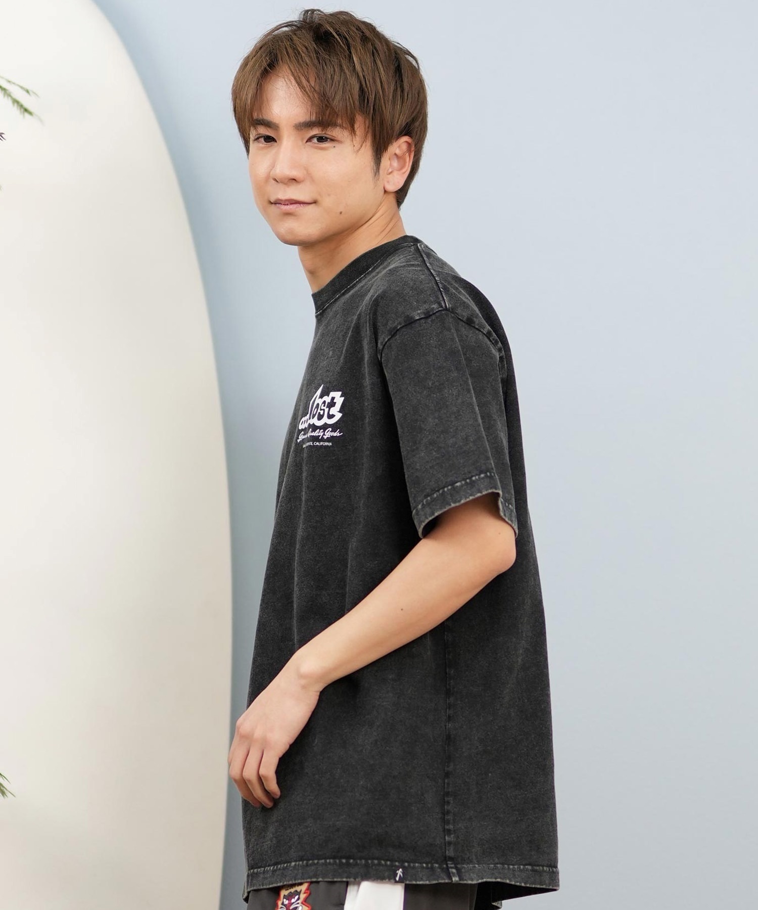 LOST ロスト 半袖 Tシャツ メンズ バックプリント ボックスロゴ