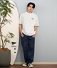 LOST ロスト 半袖 Tシャツ メンズ バックプリント ブランドロゴ L25S-2103 ムラサキスポーツ限定(WHT-M)