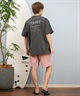 LOST ロスト 半袖 Tシャツ メンズ バックプリント ブランドロゴ L25S-2103 ムラサキスポーツ限定(WHT-M)