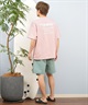 LOST ロスト 半袖 Tシャツ メンズ バックプリント ブランドロゴ L25S-2103 ムラサキスポーツ限定(WHT-M)