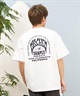 LOST ロスト 半袖 Tシャツ メンズ バックプリント MAYHEMロゴ L25S-2104 ムラサキスポーツ限定(WHT-M)