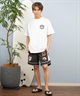 LOST ロスト 半袖 Tシャツ メンズ バックプリント MAYHEMロゴ L25S-2104 ムラサキスポーツ限定(WHT-M)
