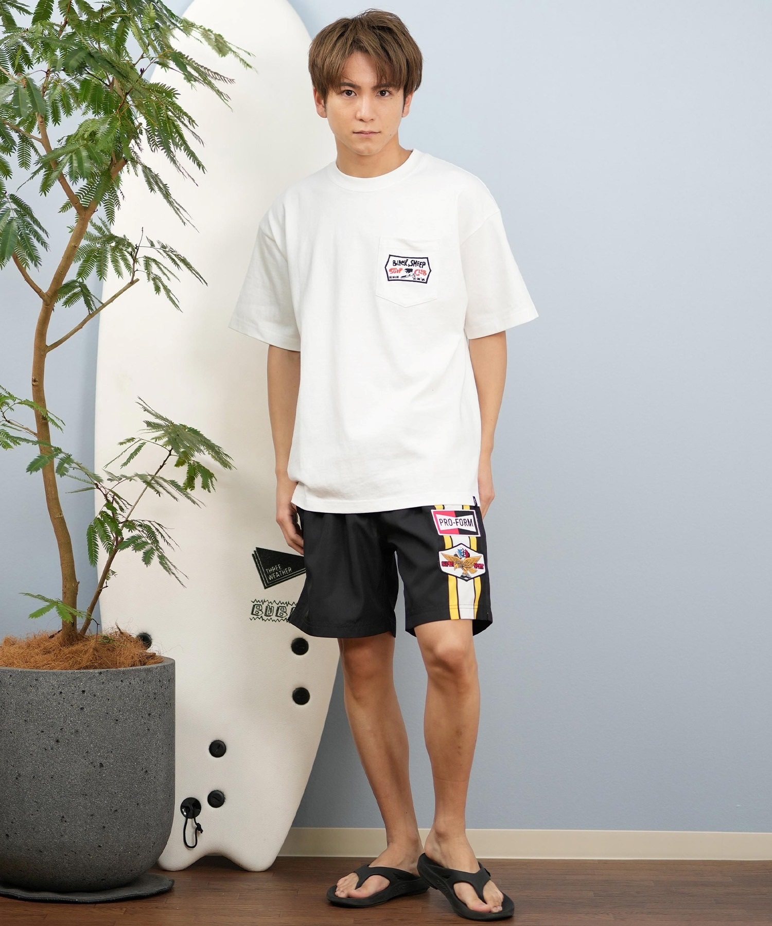 ハイパフォーマンス　lost　taj ロスト LOST ロスト 半袖 Tシャツ メンズ バックプリント サガラ刺繍