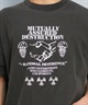 LOST ロスト 半袖 Tシャツ メンズ フロントプリント ヘビーウェイト L25S-2107 ムラサキスポーツ限定(IVO-M)