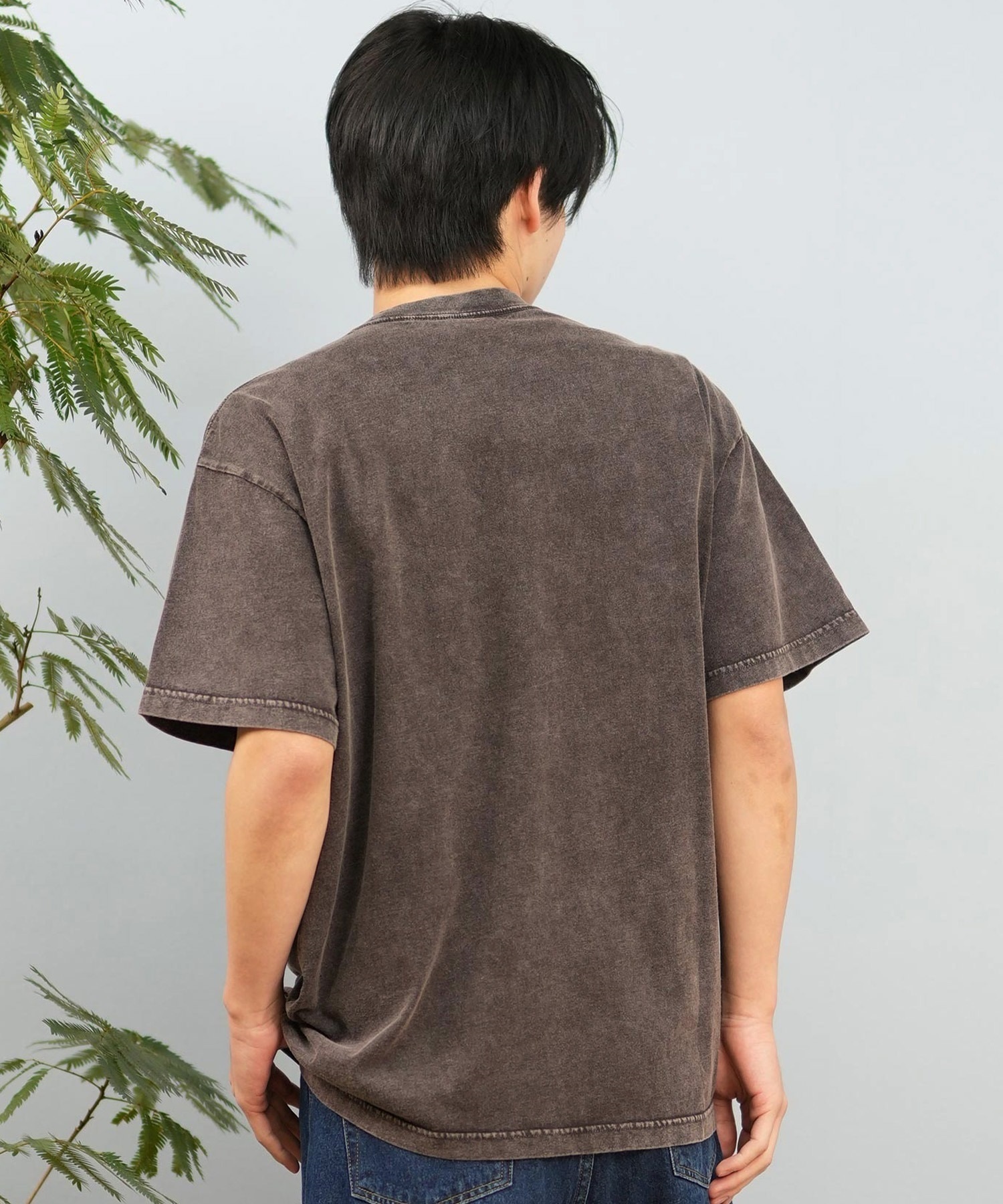 LOST ロスト 半袖 Tシャツ メンズ フロントプリント バンドT L25S-2108 ムラサキスポーツ限定(BLK1-M)
