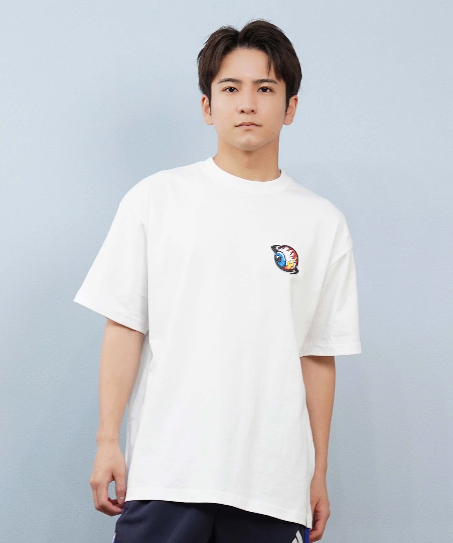 LOST ロスト 半袖 Tシャツ メンズ バックプリント ロゴ L25S-2113 ムラサキスポーツ限定(CBK-M)