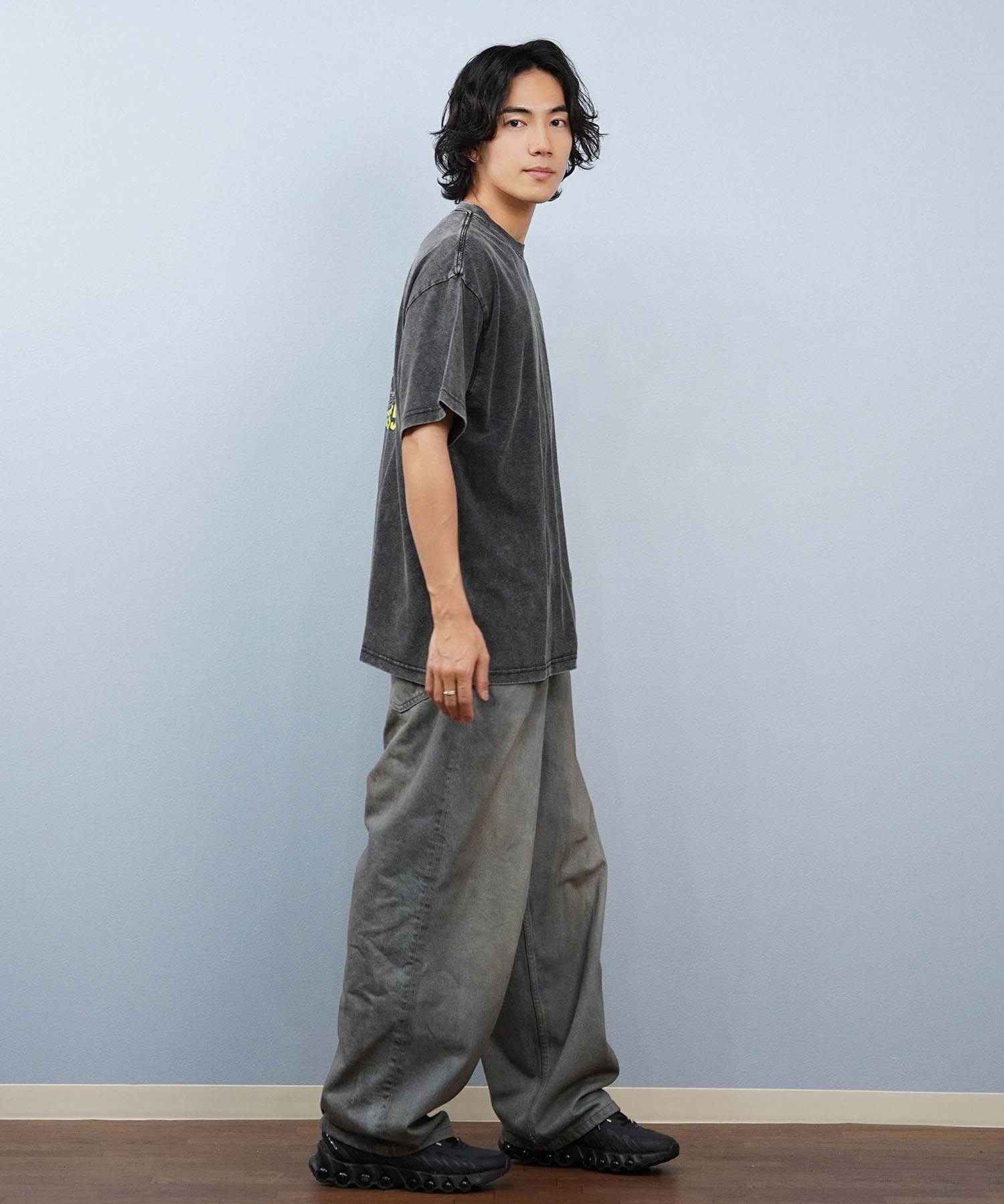 LOST ロスト 半袖 Tシャツ メンズ バックプリント L25S-2114 ムラサキスポーツ限定(CBK-M)