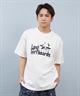 LOST ロスト 半袖 Tシャツ メンズ フロントプリント ロゴ L25S-2116 ムラサキスポーツ限定(BLK-M)