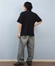 LOST ロスト 半袖 Tシャツ メンズ フロントプリント ロゴ L25S-2116 ムラサキスポーツ限定(BLK-M)