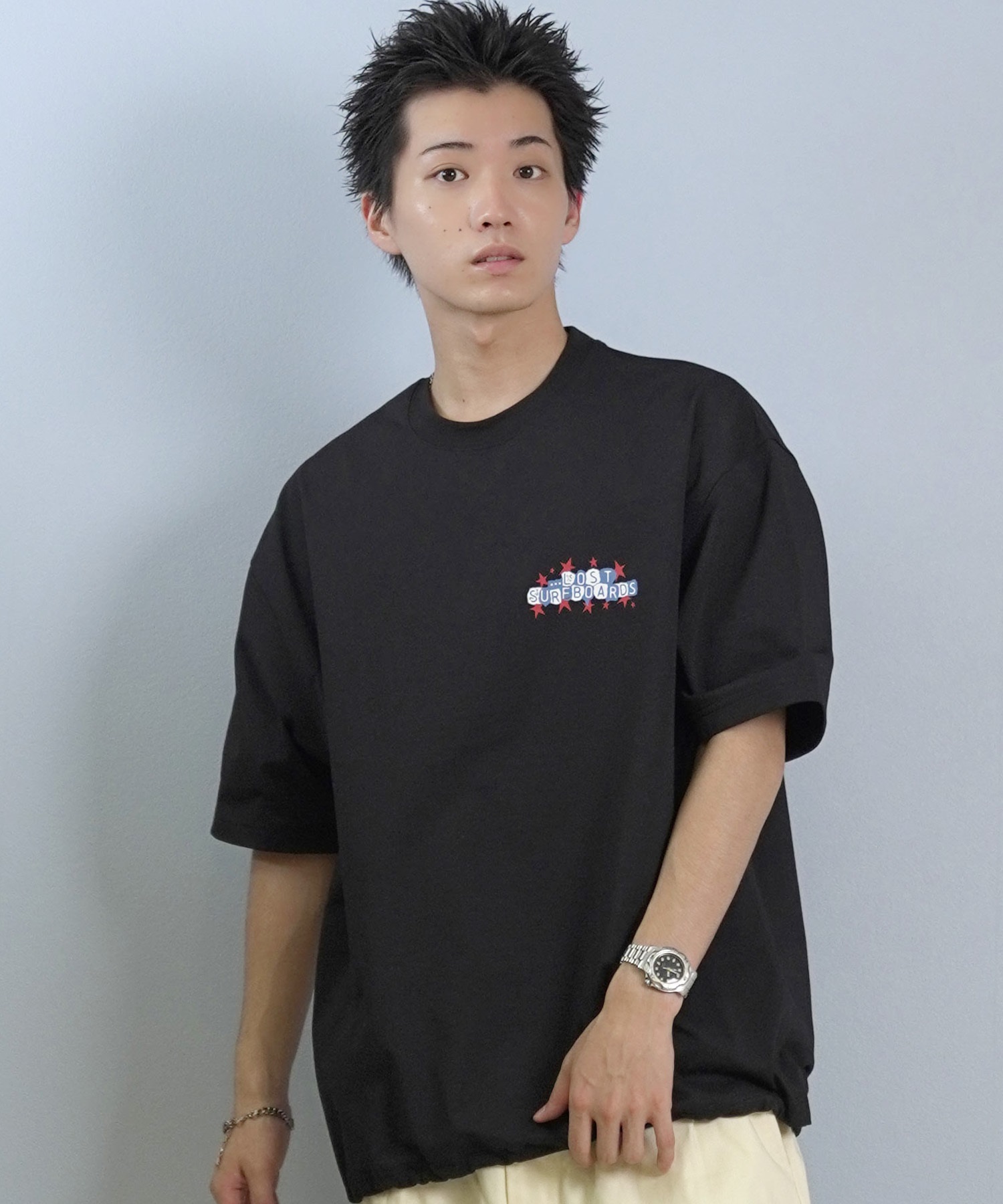 lost ロスト 半袖 Tシャツ メンズ AIRDRYシリーズ UVカット 遮熱性