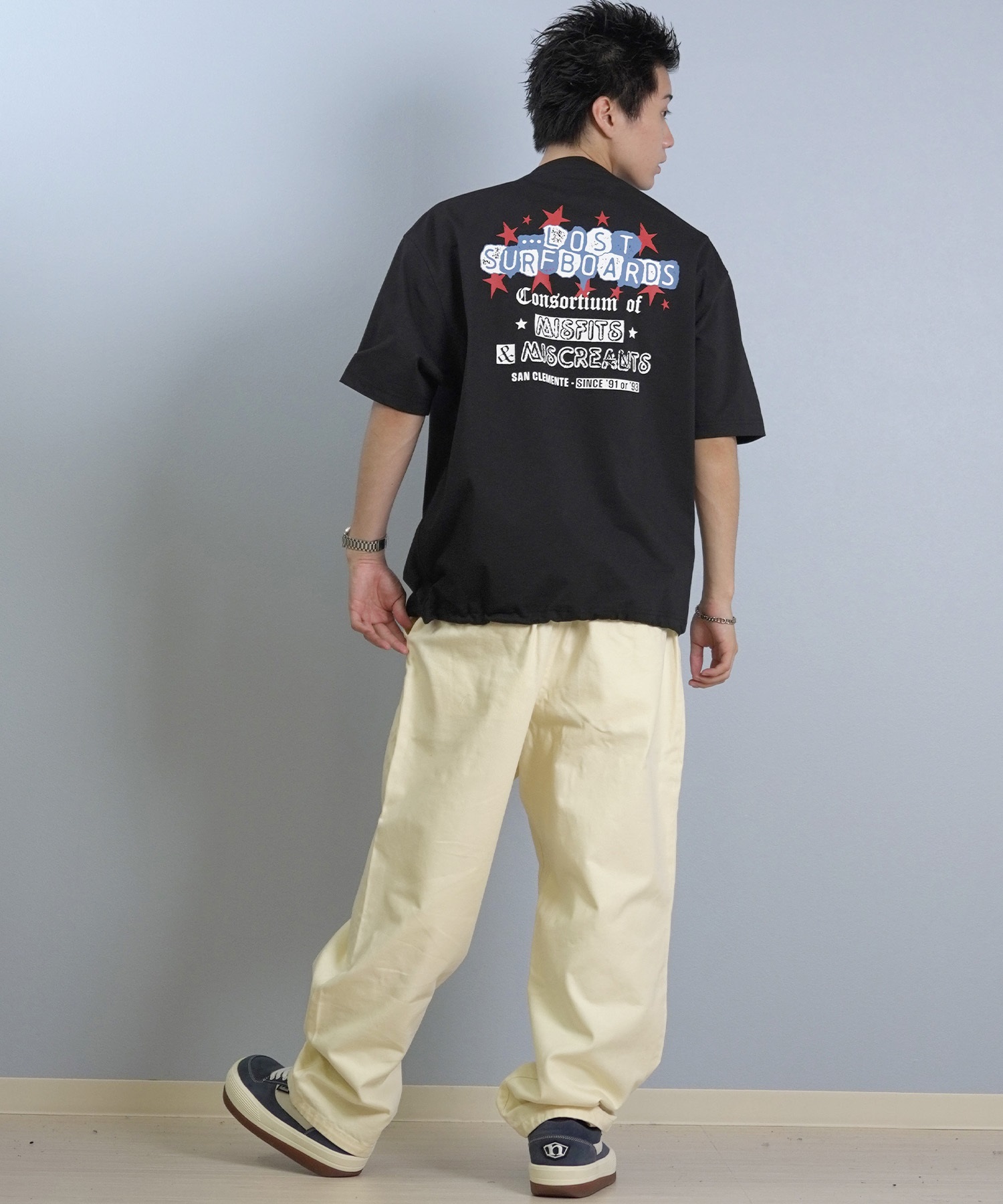 lost ロスト 半袖 Tシャツ メンズ AIRDRYシリーズ UVカット 遮熱性