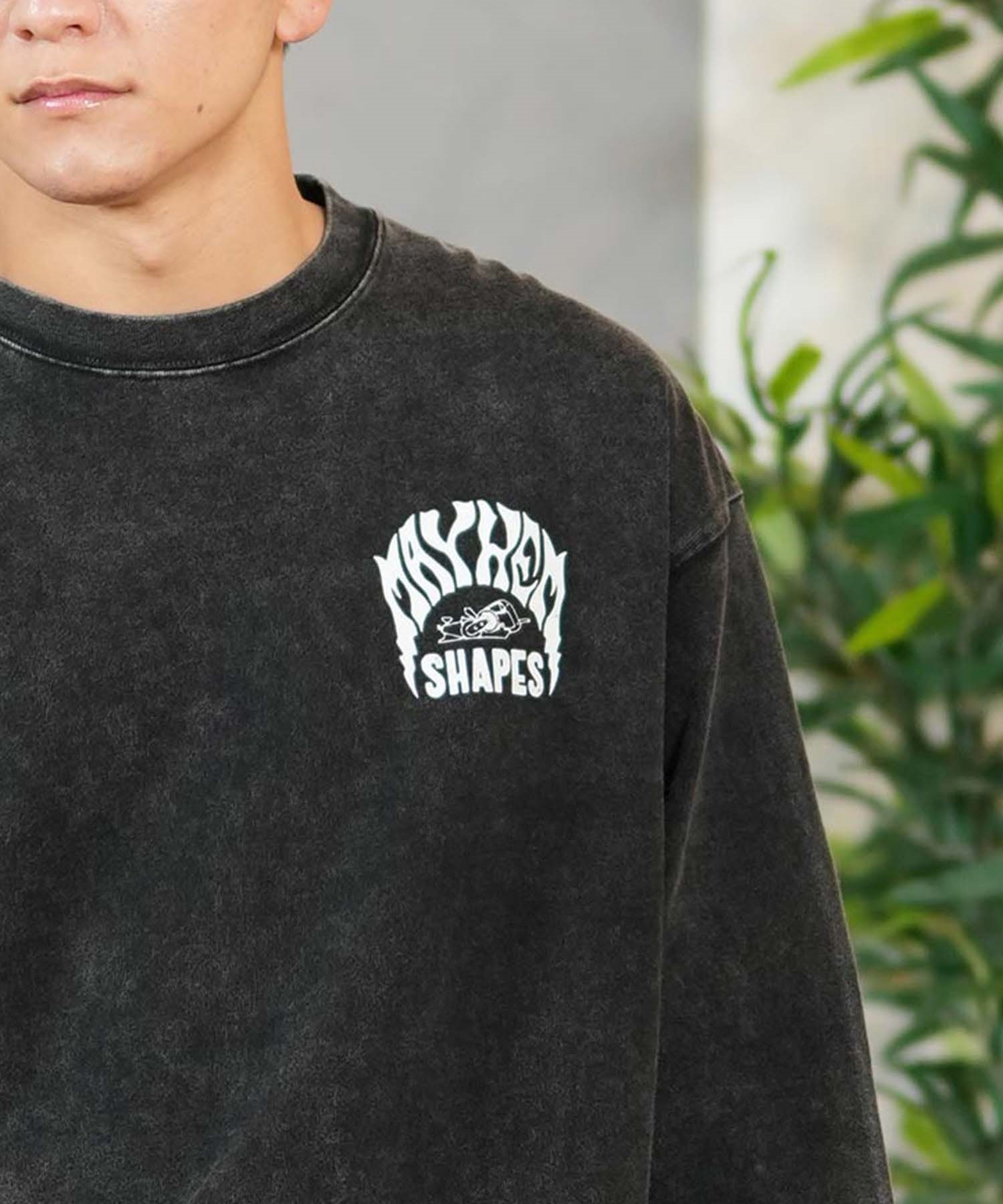 lost ロスト 長袖 Tシャツ メンズ バックプリント オーバーサイズ ユニ