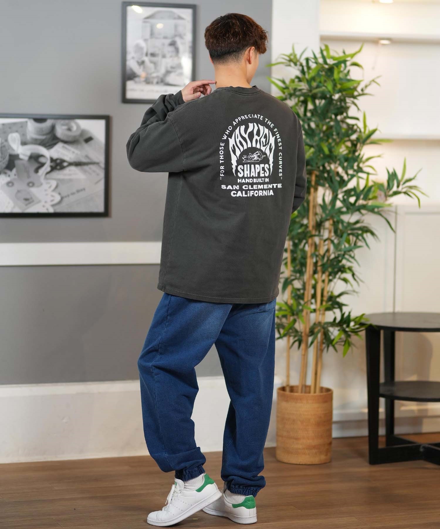 lost ロスト 長袖 Tシャツ メンズ バックプリント オーバー lost ロスト 長袖 Tシャツ メンズ バックプリント オーバー