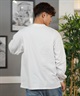lost ロスト 長袖 Tシャツ メンズ フロントプリント オーバーサイズ ユニセックス ムラサキスポーツ限定 L25S2205(BLACK-M)