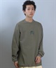 lost ロスト 長袖 Tシャツ ロンT メンズ AIRDRYシリーズ UVカット 遮熱性 吸汗速乾 PISCES LOGO LS TEE L25F-2207 ムラサキスポーツ限定(BLK-M)