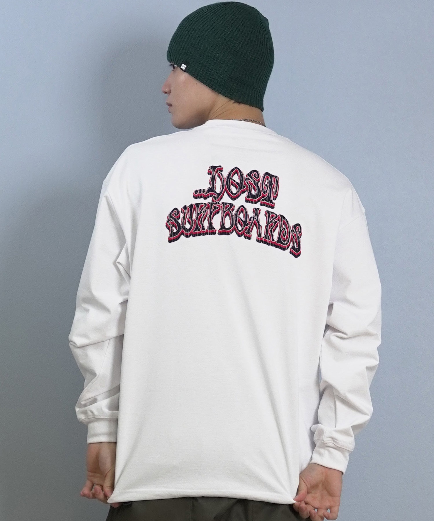 lost ロスト 長袖 Tシャツ ロンT メンズ AIRDRYシリーズ UVカット 遮熱性 吸汗速乾 PISCES LOGO LS TEE L25F-2207 ムラサキスポーツ限定(BLK-M)